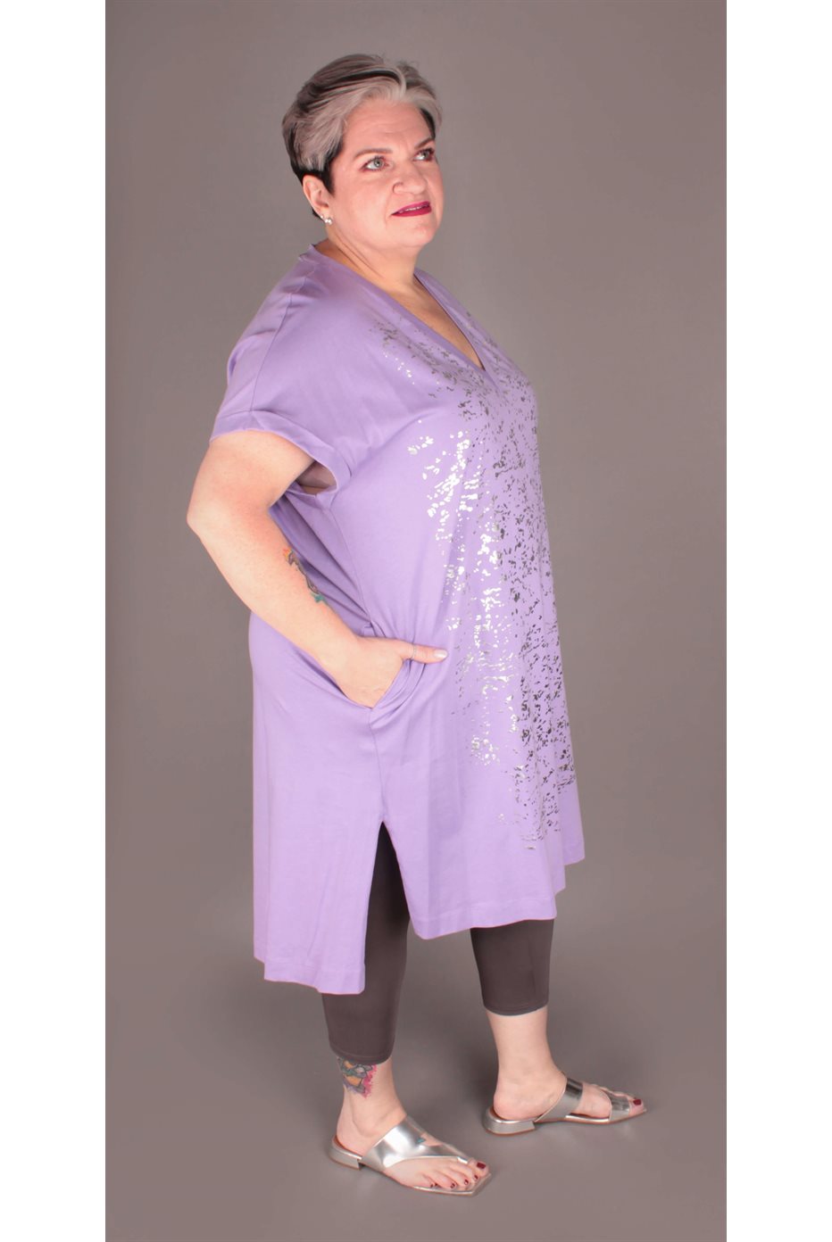 Robe / Tunique Mat Violet
